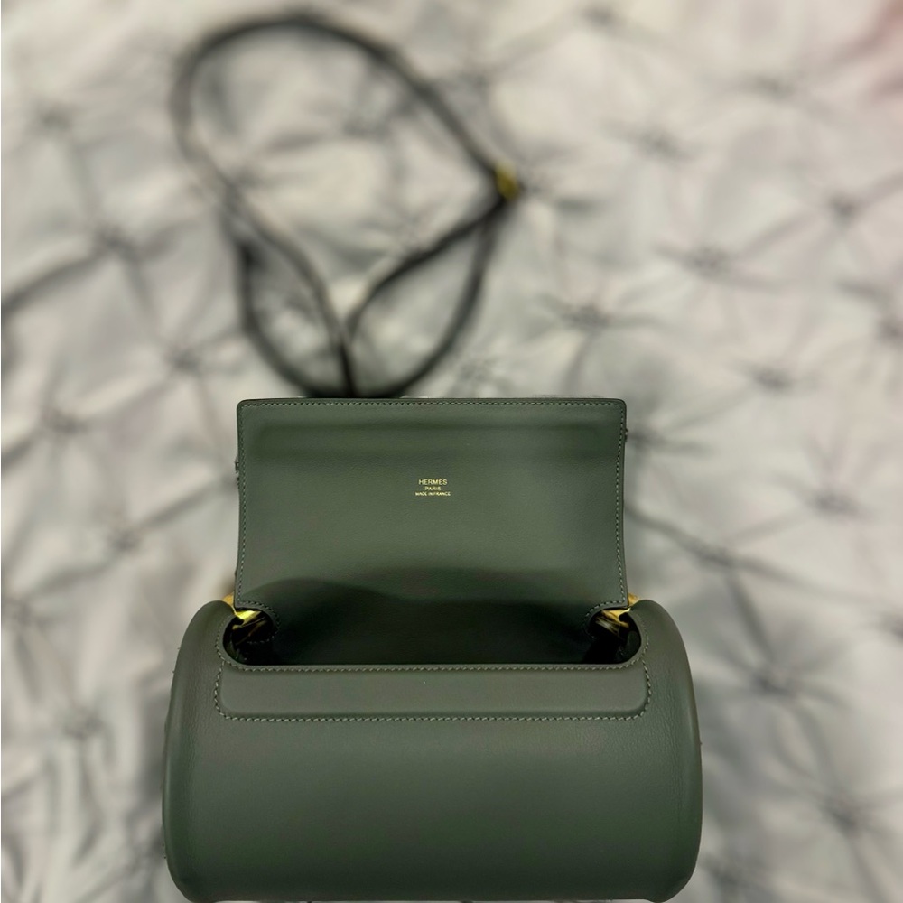 Hermes Maximors Bag in Gris Meyer - Picture 5 of 14